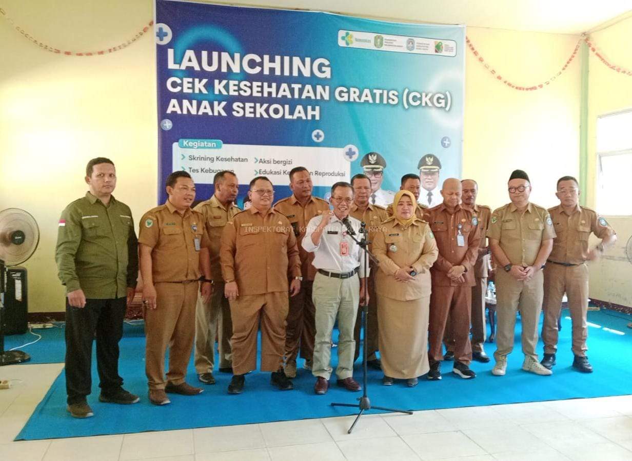 Launching Cek Kesehatan Gratis Perdana se-Kalimantan Barat di Kabupaten Kubu Raya; Dalam Rangka Sukseskan Quick Win Presiden Prabowo Subianto.